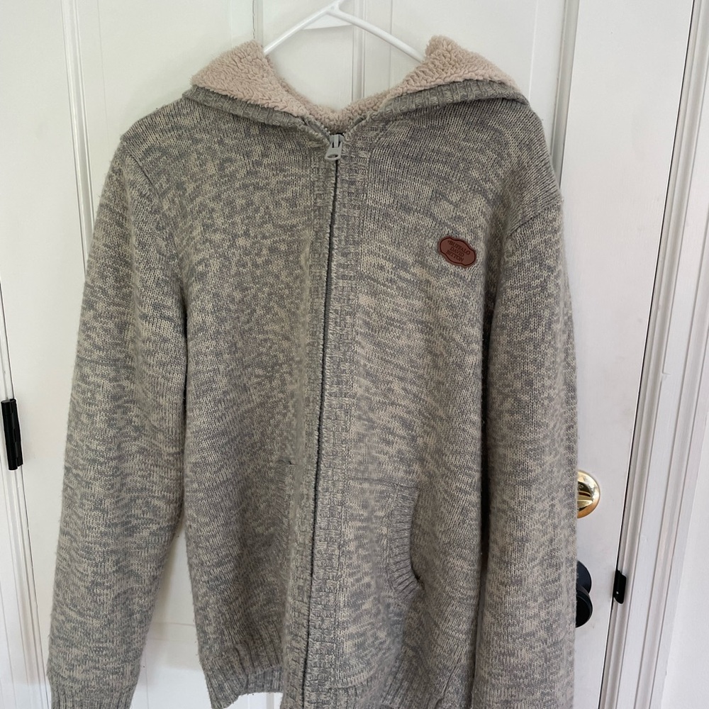 Rarely worn jacket sweater coat. Very thick!
